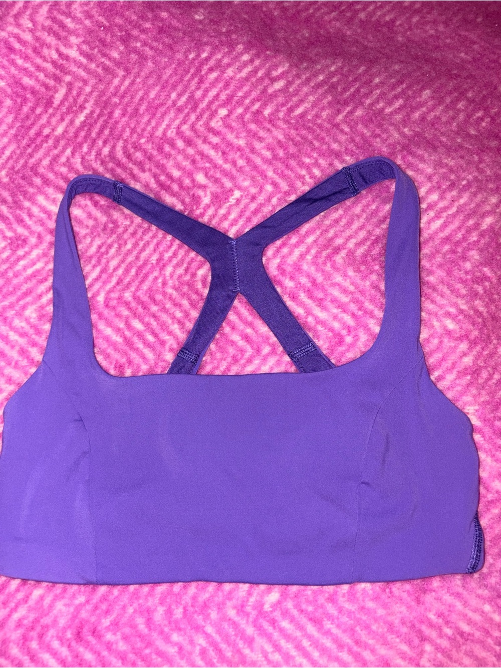 lululemon athletica Purple Racerback Sports Bra